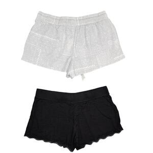 2 Pair of Sleep Shorts Soft and Comfy Loungewear Shorts Medium Honeydew Splendid